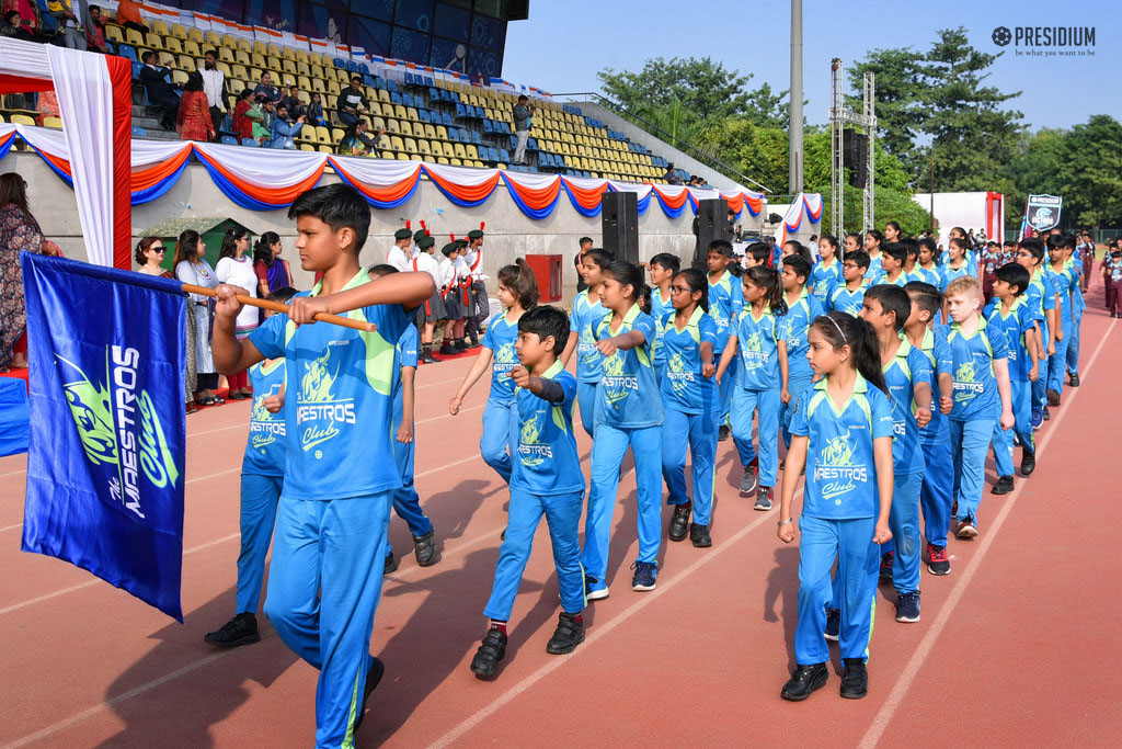 Presidium Rajnagar, PRESIDIUM CELEBRATES ANNUAL SPORTS DAY WITH ARDOUR AND ZEAL